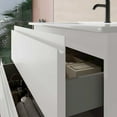 thumbnail image 2 of DAX Costa Engineered Wood Single Vanity Cabinet, 28", Glossy White, 2 of 5