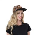 thumbnail image 6 of Kdxio Sunflowers Print Snapback Hat for Men Women,Adjustable Baseball Cap, 6 of 7