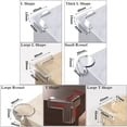 thumbnail image 2 of 4Pcs Children Desk Kids Security Silicon Anticollision Strip Table Corner Protector Corner Guards Edge Protection THICK L SHAPE, 2 of 8