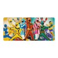 thumbnail image 1 of Power Rangers Characters Extended Gaming Mouse Pad No-sliped Large Desk Mat Stitched Edge Keyboard Mat Mousepad, 1 of 8