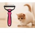 thumbnail image 3 of Pet Grooming Tools - 2 Sided Undercoat Rake For Dogs And Cats, 3 of 3