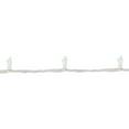 thumbnail image 4 of Northlight LED Wide Angle Christmas Lights - Pure White - 16.25' White Wire - 50ct, 4 of 4