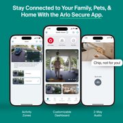 Arlo Essential Security Camera 1080p HD (2025 Release) - Wired Plug-In Power Outdoor Camera, 1-Cam