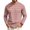 Watermelon Red, variant on GrmtClth Shirts for Men Soft Striped Long Sleeve Crewneck Pullover Retro Basic Multi Tone Casual Daily Fashion Tops Black 4XL