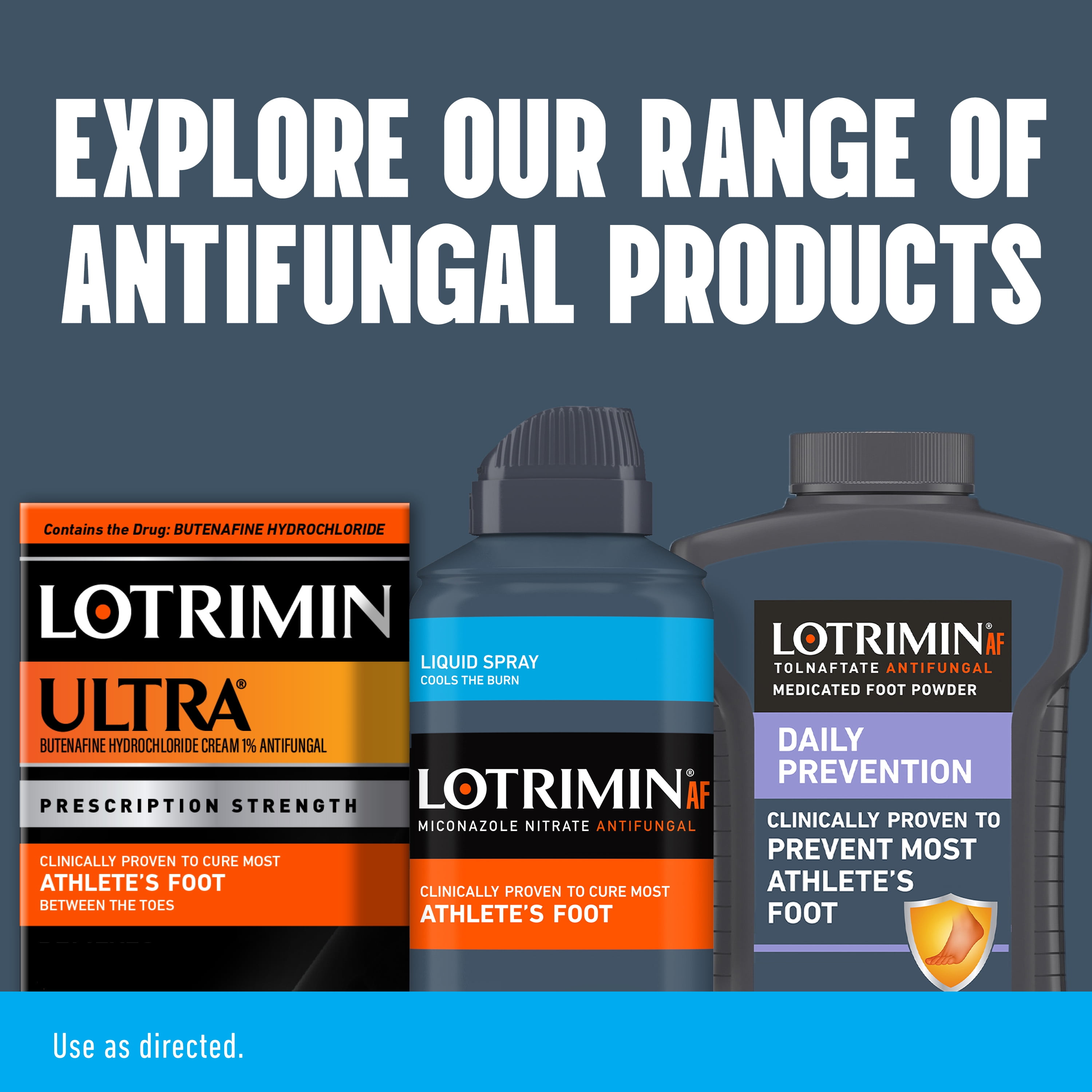 Lotrimin AF Athlete's Foot Liquid Spray, 4.6 Ounce Spray Can