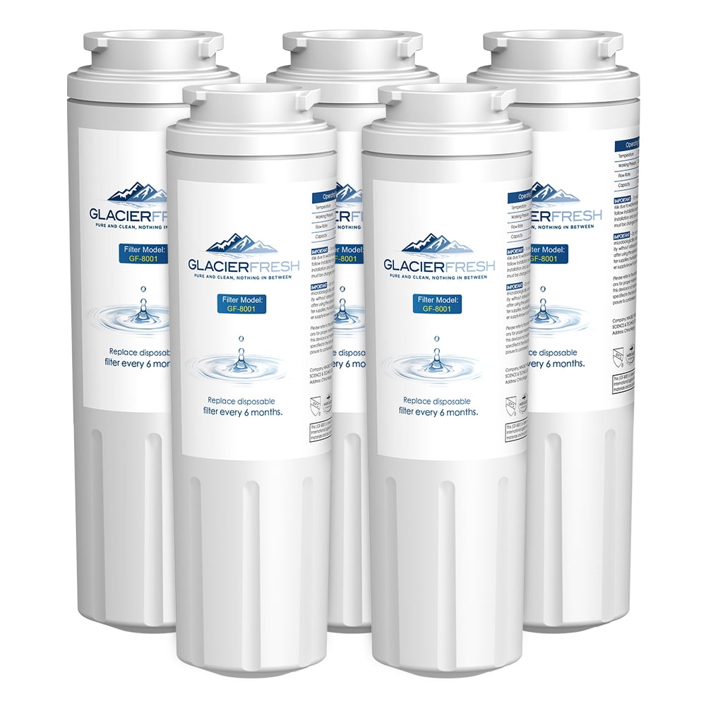 Glacier Fresh 3-Pack Replacement Water Filters – Compatible With PUR Pitcher & Dispenser Systems