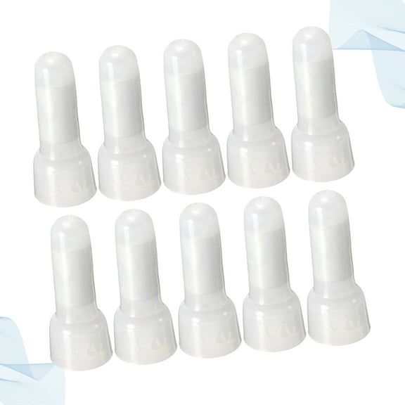 ORDDIART 300 Pieces Plastic Crimp Caps Copper Wire Connectors Terminals Closed End Electrical Wiring Accessories