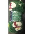 thumbnail image 5 of Faith, Hope, Love Home Décor Velvet Touch Holiday Throw Fleece Blanket (50" X 60") - Green Snowman, 5 of 7