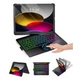 thumbnail image 1 of Funda con Teclado Baisla Multi Trackpad 360° para iPad 10ª y 11ª Generación 11", 1 of 8