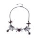 thumbnail image 1 of Collar gótico de tela de araña Sincero Joyería de disfraz para fiesta de Halloween, 1 of 4
