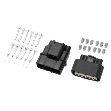 2 Pack H4 Male To Female Ceramic Headlight Adapter | 12V DC | Extended Socket Connector