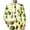 Yellow, variant on Toimothcn Men's Suit Jackets Fashion Green Four-Leaf Clover Printed Blazers Oversized Warm Slim Fit One Button Lapel Funny Festival Performance Suit Jacket Comfy Mens Dailywear