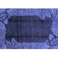 thumbnail image 1 of Ahgly Company Machine Washable Indoor Rectangle Abstract Blue Modern Area Rugs, 6' x 9', 1 of 4