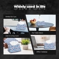 thumbnail image 7 of Xecao Sailboats On A Waves Print Tissue Box Cover,Modern PVC Leather Square Tissue Box Holder for Creative Decorative, 7 of 7