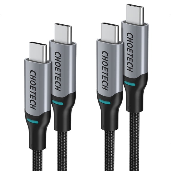 2 Pack 6FT USB-C to C Braided Fast Charging Cable for iPhone 15/15 Pro/Plus/ProMax