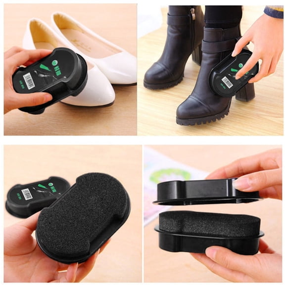 Event & Party Supplies,Sponge Colorless Shoes Wax Brush Leather Polish Artifacts Leather