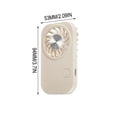 thumbnail image 3 of JZCHUNTOY Handheld Fan, 1 Pc Portable 5 Speed Strong Wind Electric Fan, Lightweight One Button Control Cooling Device, Personal Desktop Outdoor Fan for Home Office Camping Hiking Beach Travel, 3 of 8