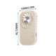 thumbnail image 3 of High Speed Mini Handheld Fan Portable Fan With 5 Wind Speed Powerful Wind Small Fan Rechargeable Travel Fan For Home Outdoor Office U, 3 of 8