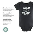 thumbnail image 5 of The Peanutshell Baby Boy or Baby Girl Short Sleeve Bodysuits, 5 Pack, Safari Animals, 5 of 5