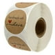 thumbnail image 2 of 1 rollo de etiquetas Kraft de 1 pulgada / 500 pegatinas redondas horneadas con Per Natural y papelería, 2 of 4