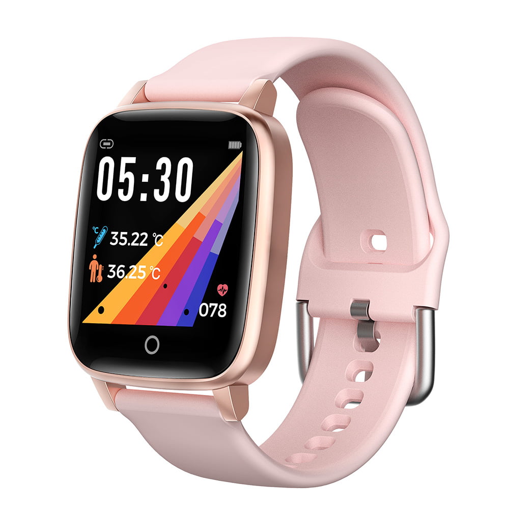 Smart Watch with Body Temperature Heart Rate Sleep Monitor, IP67