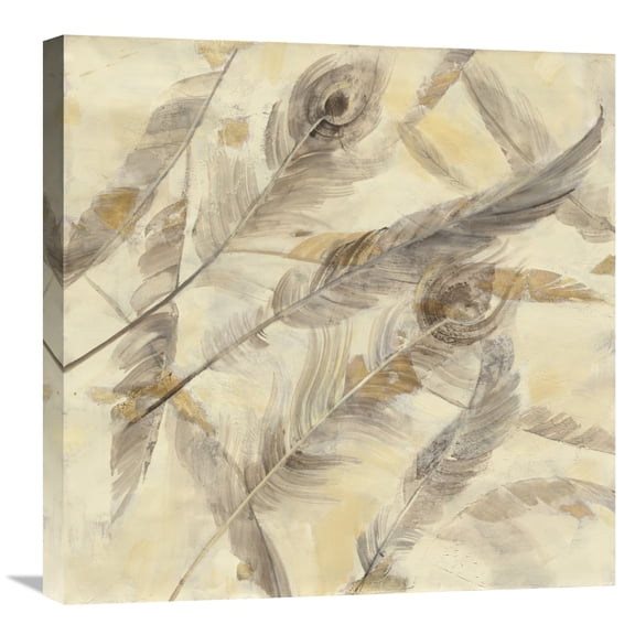 Global Gallery Albena Hristova 'Falling Feathers' Canvas Wall Art
