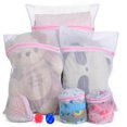 thumbnail image 2 of New Laundry Zipped Washing Mesh Bags Net Socks Underwear Wash Storage Bags, 2 of 5