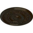 thumbnail image 3 of Ekena Millwork 16 1/8"OD x 3/4"P Tyrone Ceiling Medallion (Fits Canopies up to 6 3/4"), Hand-Painted Bronze, 3 of 6