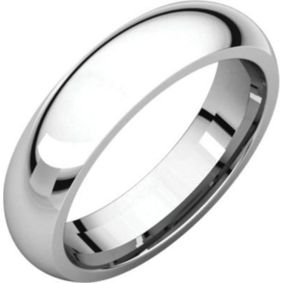 5mm Comfort Fit Band in 14k White Gold - Size 7