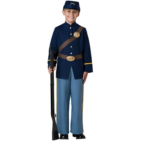 Civil War Confederate Soldier Kids Costume