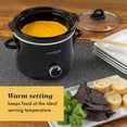 thumbnail image 5 of Crockpot 2-Quart Classic Slow Cooker, Small Slow Cooker, Black, 5 of 6