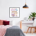 thumbnail image 3 of Stupell Industries Eclectic Pastel Glam Ice Cream Black Framed Giclee Art, 24 x 24, by Amanda Greenwood, 3 of 7