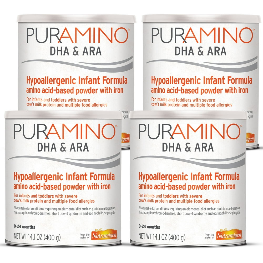 Puramino Hypoallergenic Infant &amp; Toddler Formula Amino