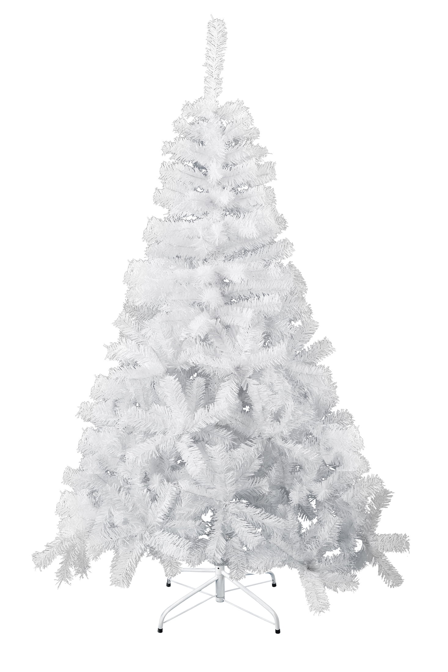 5' Artificial Christmas Tree Premium Spruce Hinged with Metal Stand Eco