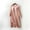 Pink, variant on SCSAlgin Womens Sleep Shirts Striped Casual Loose Thin Large Size Dress With Chest Pad Long Sleeve Gown
