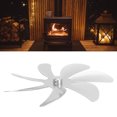 thumbnail image 1 of 7 Blade Stove Fan Aluminum Alloy Blade, Easy Installation, Universal Replacement For Fireplace Fan, 1 of 8