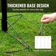thumbnail image 4 of VEVOR 24-Chains Disc Golf Basket Portable Disc Golf Catcher Black Hole Practice, 4 of 9
