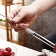 thumbnail image 4 of Sinvic Jumbo Smoothie and Milkshake Reusable Metal Straws, 12mm Wide for Boba, 8.5 Inch Long for 30oz Tumbler, Stainless Steel, 2 Straight and 2 Bent with 1 Cleaning Brush, 4 of 6