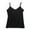 Black, variant on Uaswgudfs Women's Silk Satin Camisole Cami Plain Strappy Vest Top T-Shirt Stretch cotton Blouse Tank Shirt V-Neck Spaghetti Strap