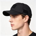 thumbnail image 7 of Beautynvta Baseball Cap with Loop Field, Outdoor Breathable Sports Hat, Mesh Sunshade Hat for Men Women Outdoor Hiking Fishing, 7 of 7