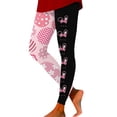 thumbnail image 1 of Ladies' Easter Bunny Egg Print Tight Slimming Low Rise Leggings, 1 of 3
