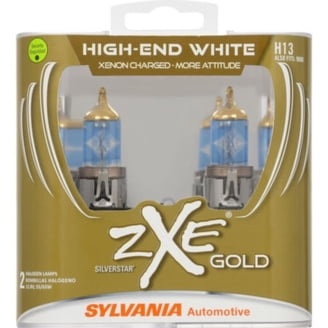 Sylvania 9005 SilverStar zXe Gold Halogen Headlight Bulb, Pack of