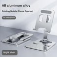 thumbnail image 3 of Aluminium Adjustable Fold Holder Tablet Stand Tablet Desktop Holder Tablet Stand, 3 of 5