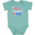 thumbnail image 3 of Inktastic My First Fourth of July- Red, White, and Blue Fireworks Boys or Girls Baby Bodysuit, 3 of 5