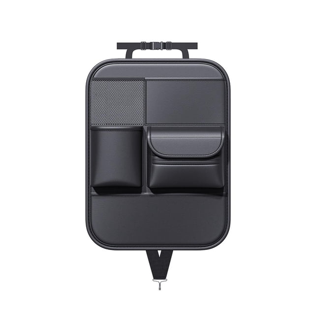 Almacenamiento en el asiento trasero,Organizador de almacenamiento para asiento trasero de coche Soporte para tableta,Almacenamiento de protector de asiento trasero de coche a prueba de Cola Almacenamiento en el asiento trasero
