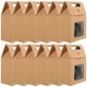 thumbnail image 5 of Bolsas Kraft con ventana transparente para galletas, bolsas de papel marrón, bolsas de papel Kraft para envasado de alimentos, bolsas Kraft para pequeños negocios para exhibición en tiendas., 5 of 8