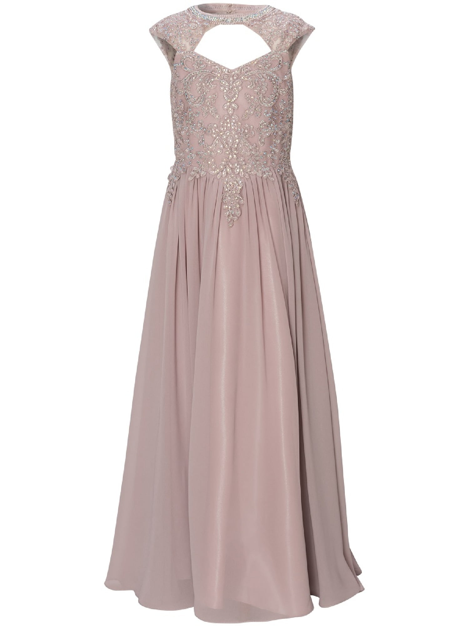 pink sweetheart neckline dress