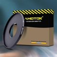 thumbnail image 1 of czcpp-37mm Adaptateur Objectif vers Objectif de Caméra 72mm, Adaptateur Anneau de Filtre 37mm à 72mm, Compatible avec Tous les Accessoires de Filtre 72mm, 1 of 4