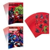 Marvel Avengers Kids Assorted Valentines With Stickers, Pack of 12
