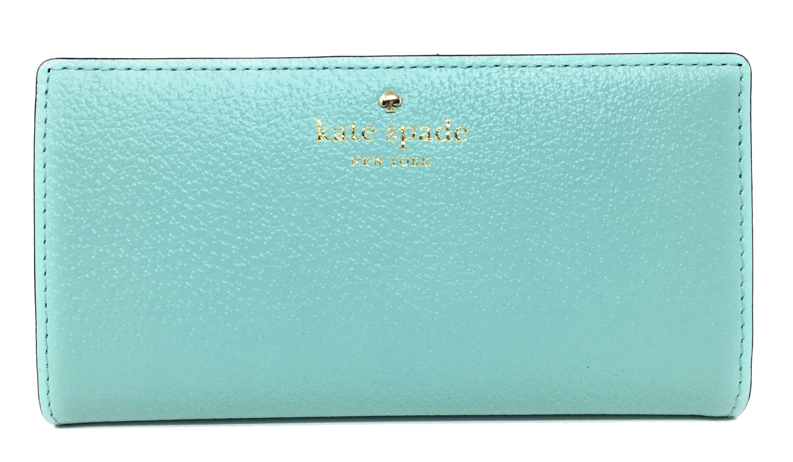 Kate Spade New York Grand Street Stacy Leather Wallet (Soft Aqua